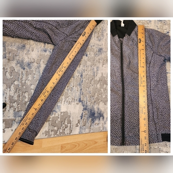 Lululemon Hit It Jacket In Frozen Fizz White Black / Black Size 6 Like New - Picture 17 of 17